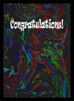 congratulation card cover